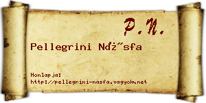 Pellegrini Násfa névjegykártya